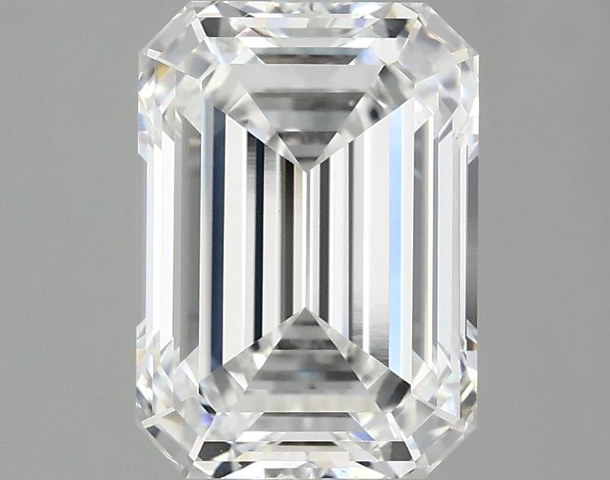 3.04 Carat Emerald Shaped Ideal Cut VVS2 IGI Certified Lab Grown Diamond