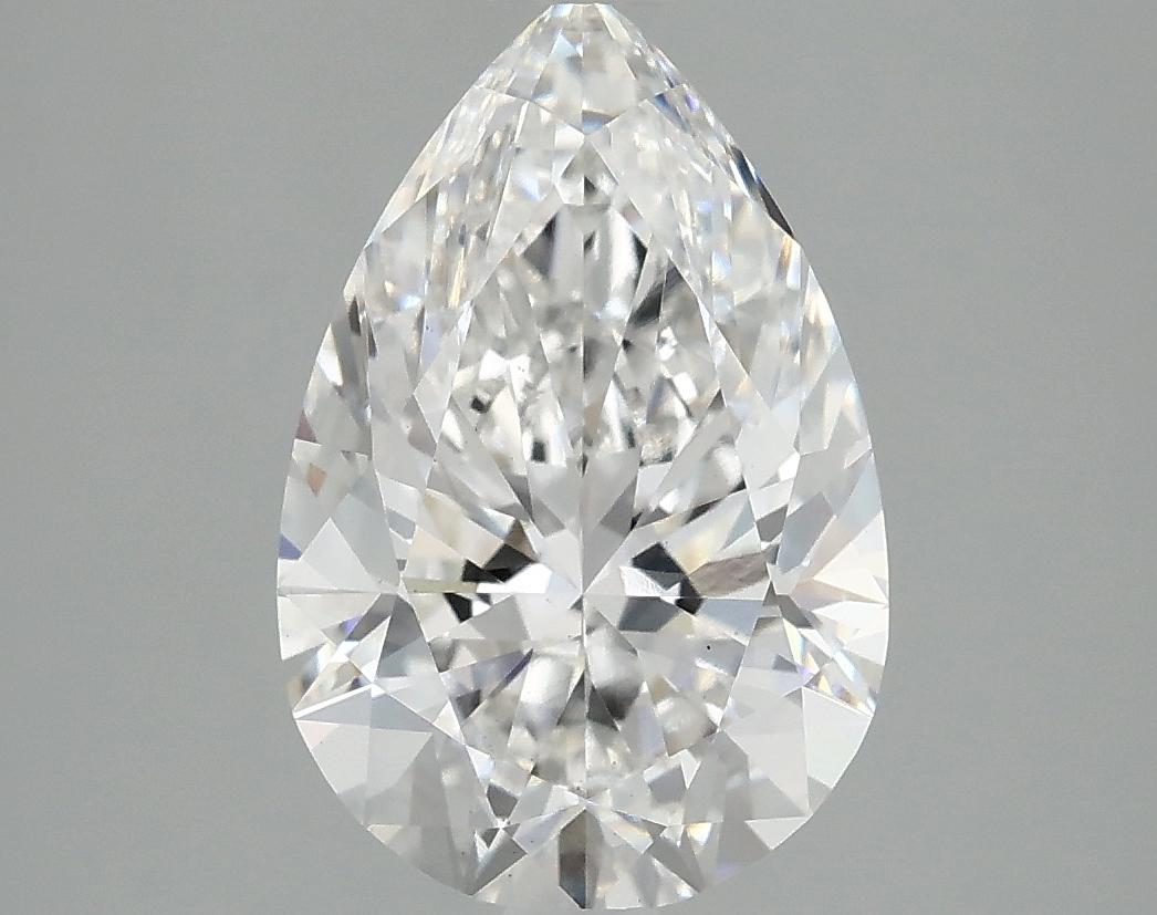 3.06 Carat Pear Shaped Excellent Cut VS2 IGI Certified Lab Grown Diamond