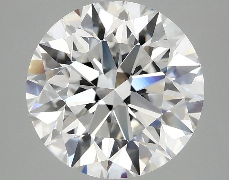 3.09 Carat Round Shaped Excellent Cut VVS2 IGI Certified Lab Grown Diamond