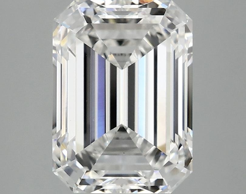 3.03 Carat Emerald Shaped Excellent Cut VS1 IGI Certified Lab Grown Diamond