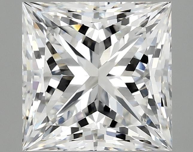 2.58 Carat Princess Shaped Ideal Cut VS1 IGI Certified Lab Grown Diamond