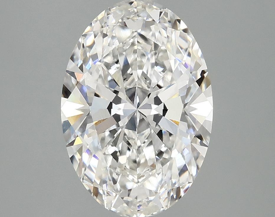 2.52 Carat Oval Shaped Ideal Cut VVS2 IGI Certified Lab Grown Diamond