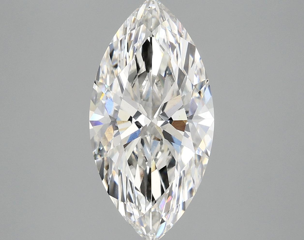 3.02 Carat Marquise Shaped Ideal Cut VS1 IGI Certified Lab Grown Diamond