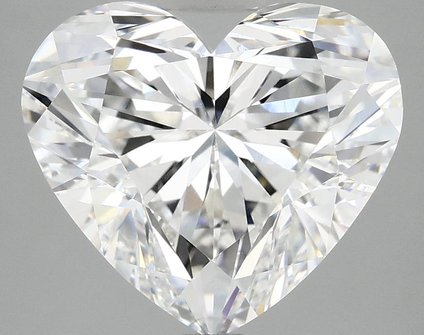 5.06 Carat Heart Shaped Ideal Cut VVS2 IGI Certified Lab Grown Diamond