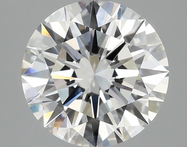 3.08 Carat Round Shaped Ideal Cut VVS2 IGI Certified Lab Grown Diamond