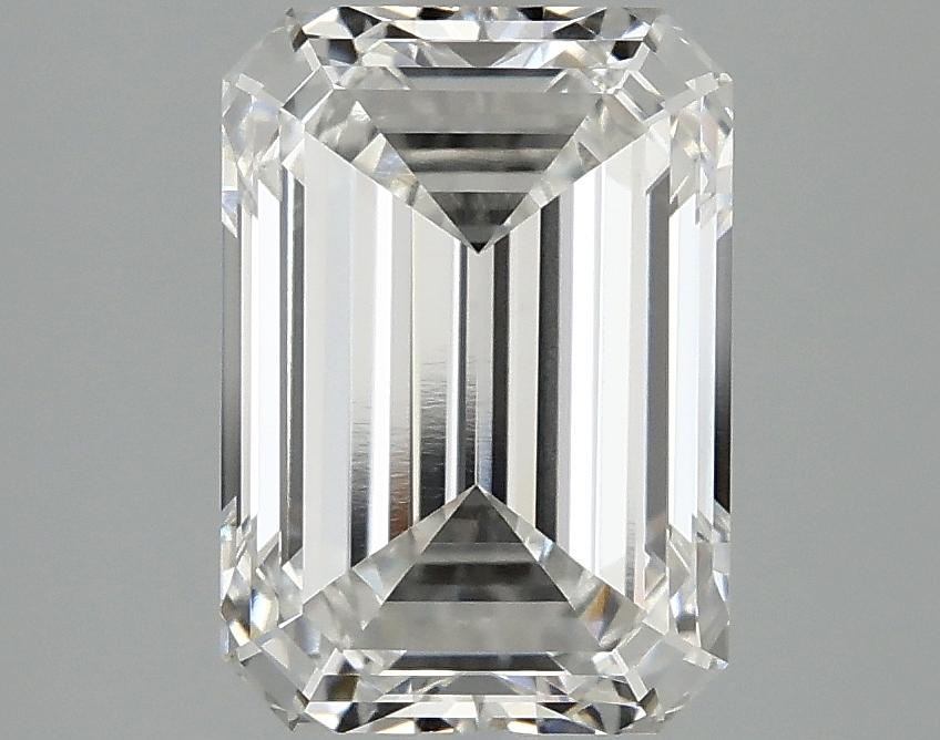 3.08 Carat Emerald Shaped Ideal Cut VVS2 IGI Certified Lab Grown Diamond