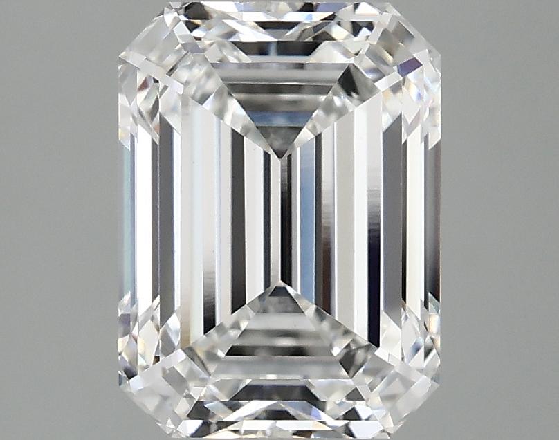 2.92 Carat Emerald Shaped Excellent Cut VVS2 IGI Certified Lab Grown Diamond