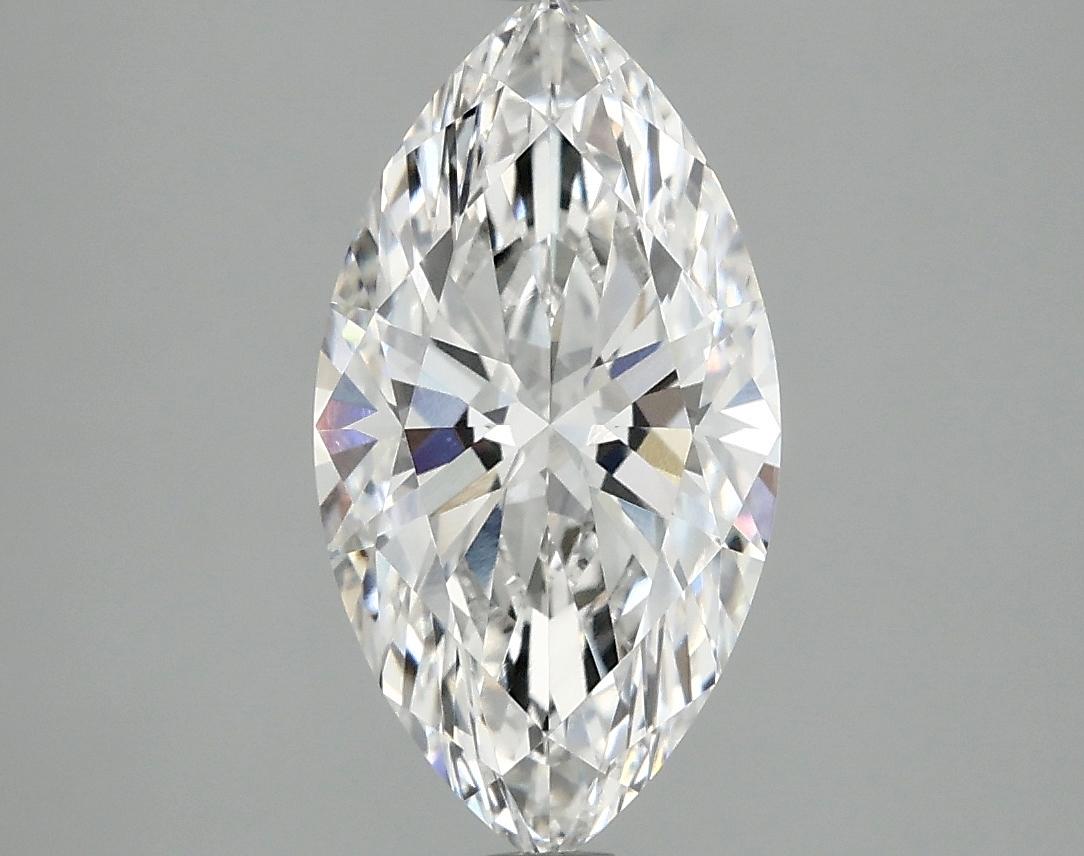 2.36 Carat Marquise Shaped Excellent Cut VVS2 IGI Certified Lab Grown Diamond