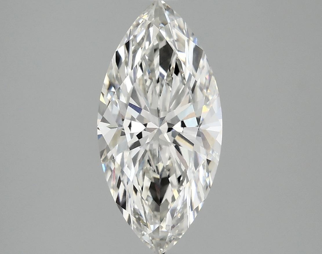 2.0 Carat Marquise Shaped Excellent Cut VVS2 IGI Certified Lab Grown Diamond