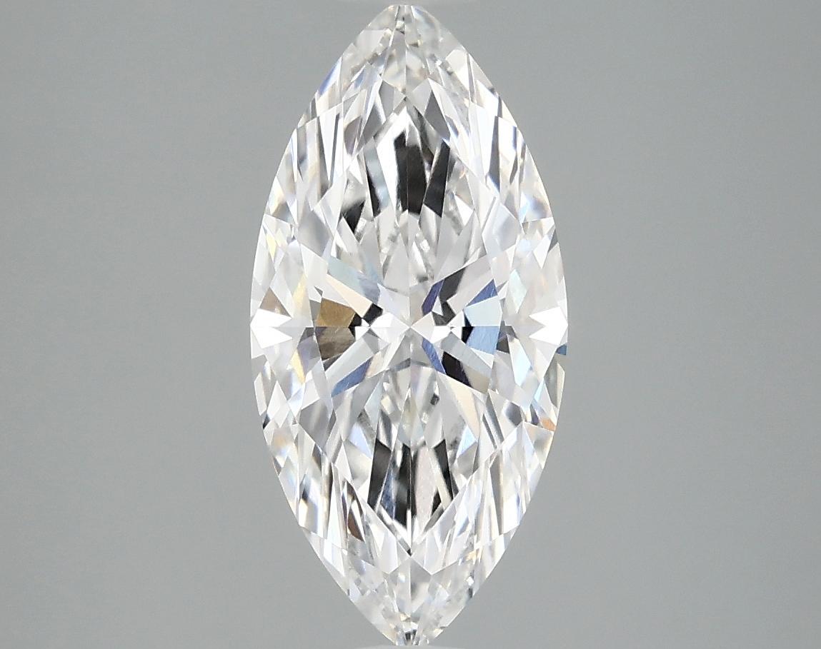 2.08 Carat Marquise Shaped Excellent Cut VVS2 IGI Certified Lab Grown Diamond