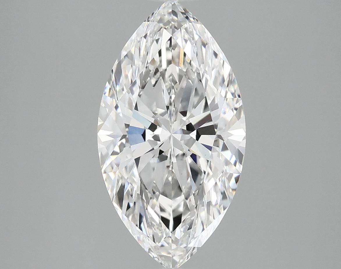 3.07 Carat Marquise Shaped Excellent Cut VS1 IGI Certified Lab Grown Diamond