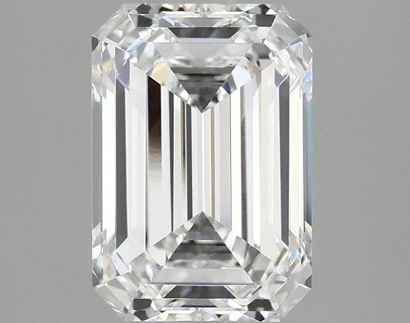 2.58 Carat Emerald Shaped Ideal Cut VS1 IGI Certified Lab Grown Diamond