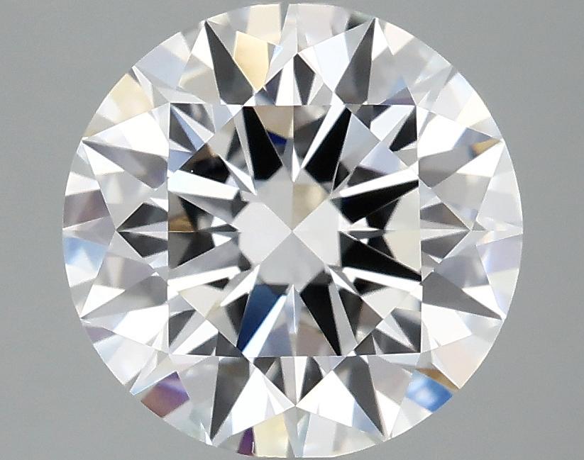 2.58 Carat Round Shaped Ideal Cut VVS2 IGI Certified Lab Grown Diamond