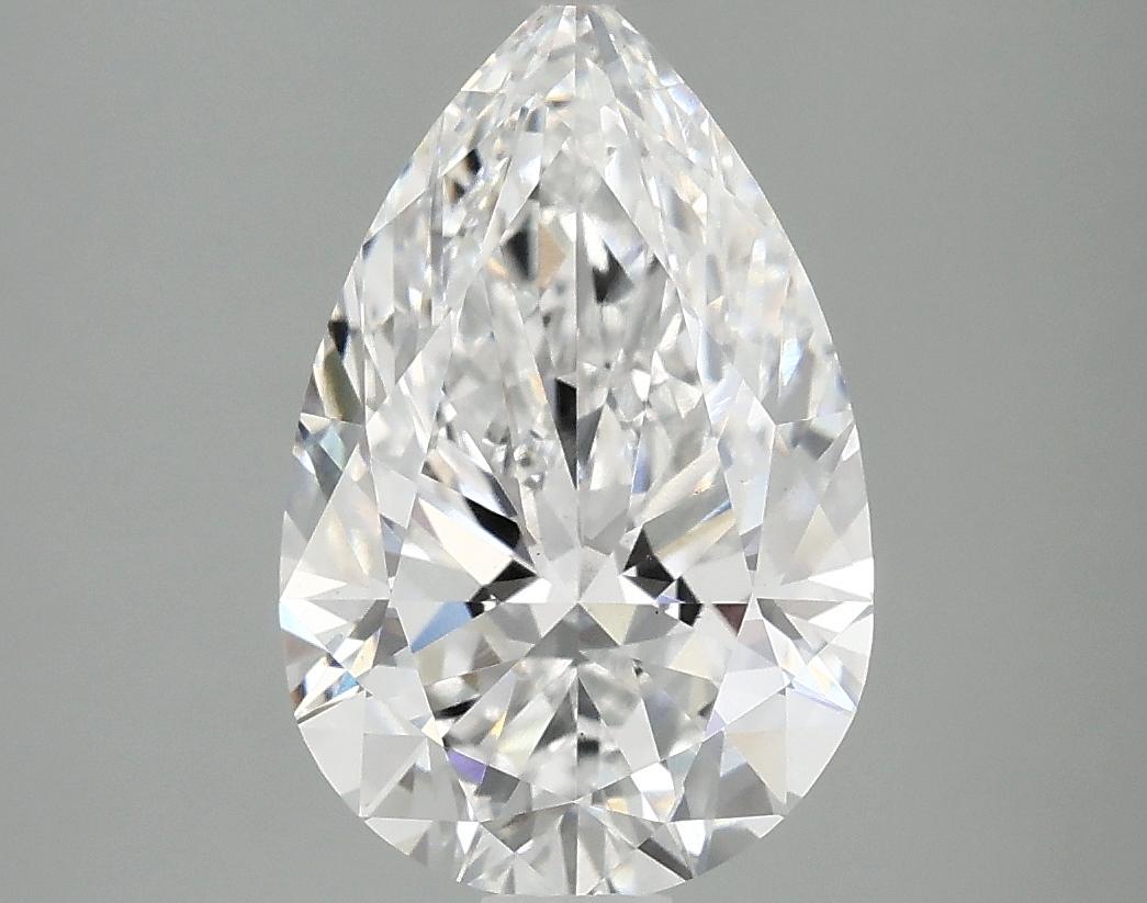 3.07 Carat Pear Shaped Ideal Cut VS2 IGI Certified Lab Grown Diamond