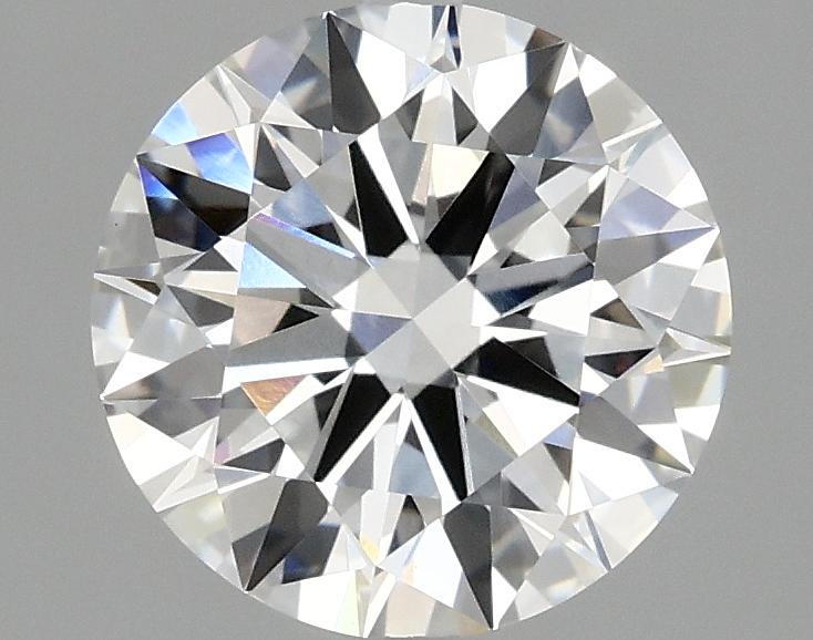2.08 Carat Round Shaped Ideal Cut VVS2 IGI Certified Lab Grown Diamond