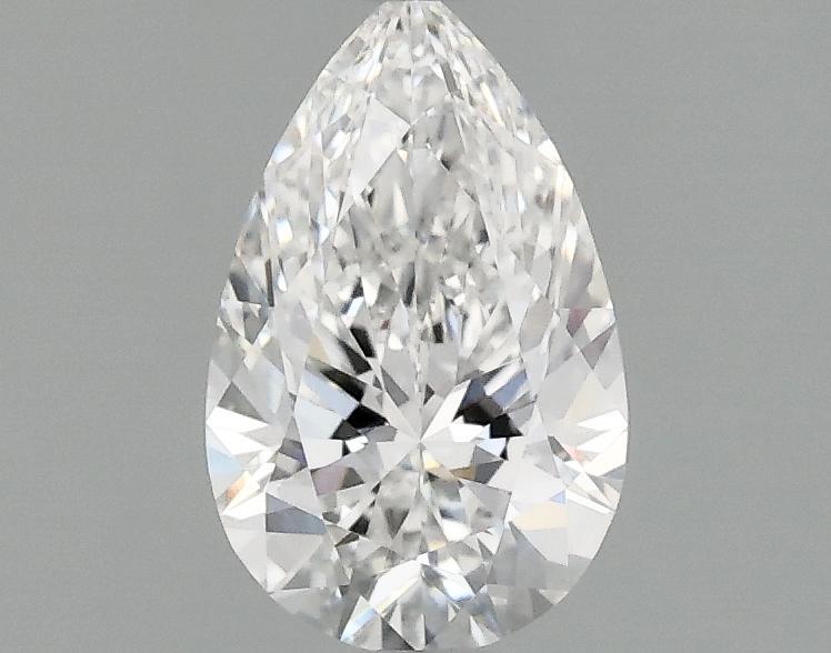 0.97 Carat Pear Shaped Ideal Cut VVS2 IGI Certified Lab Grown Diamond
