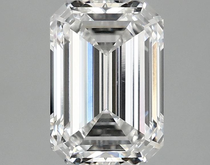 2.05 Carat Emerald Shaped Ideal Cut VVS2 IGI Certified Lab Grown Diamond