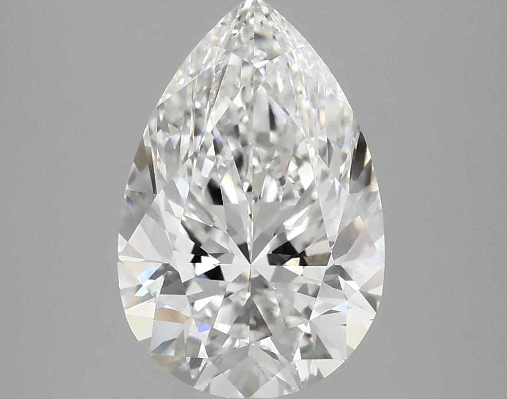 3.07 Carat Pear Shaped Excellent Cut VS2 IGI Certified Lab Grown Diamond