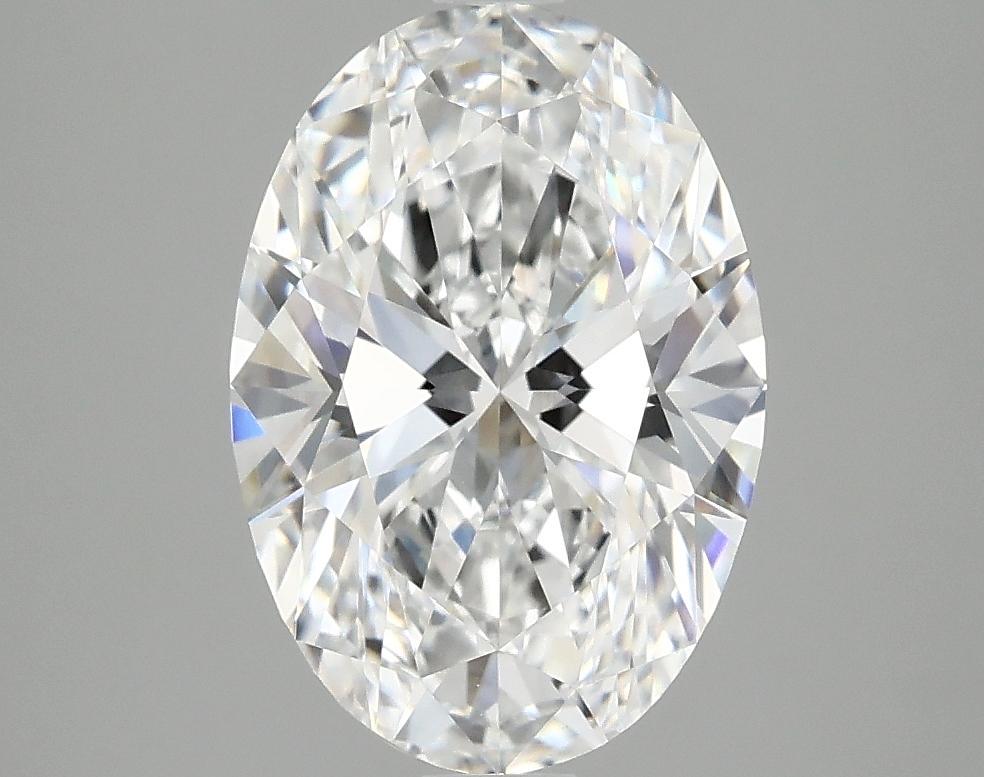 2.97 Carat Oval Shaped Ideal Cut VVS2 IGI Certified Lab Grown Diamond