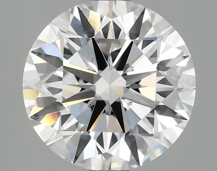 2.55 Carat Round Shaped Ideal Cut VS2 IGI Certified Lab Grown Diamond