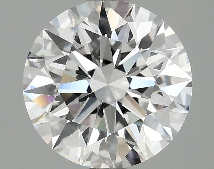 2.08 Carat Round Shaped Ideal Cut VVS2 IGI Certified Lab Grown Diamond