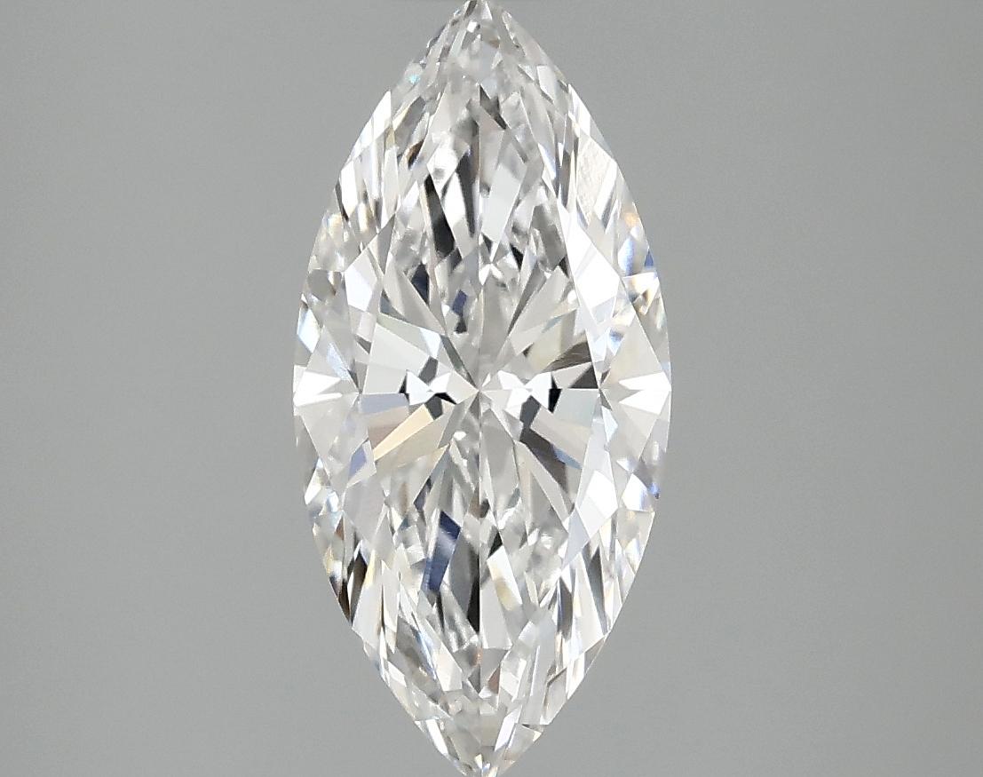 1.97 Carat Marquise Shaped Excellent Cut VVS2 IGI Certified Lab Grown Diamond