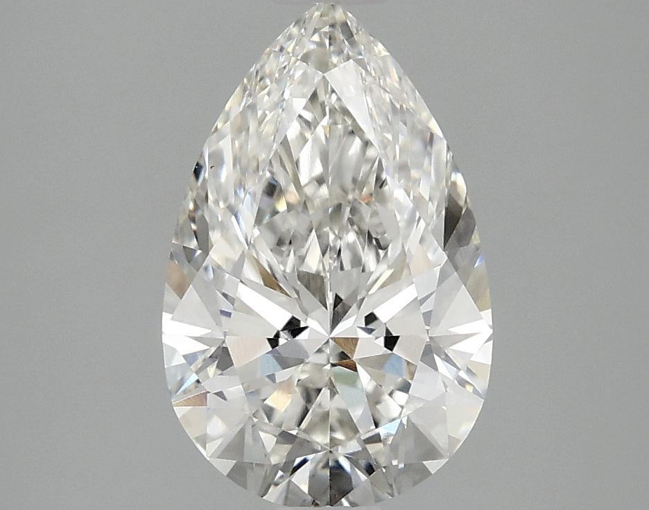 2.05 Carat Pear Shaped Ideal Cut VVS1 IGI Certified Lab Grown Diamond