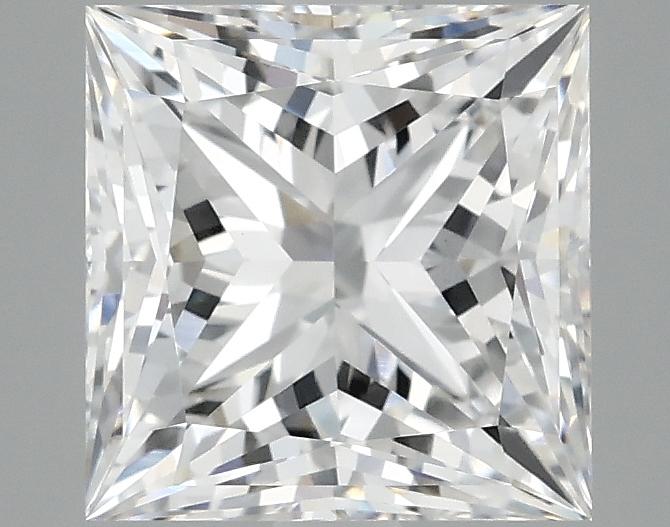 2.59 Carat Princess Shaped Ideal Cut VS1 IGI Certified Lab Grown Diamond