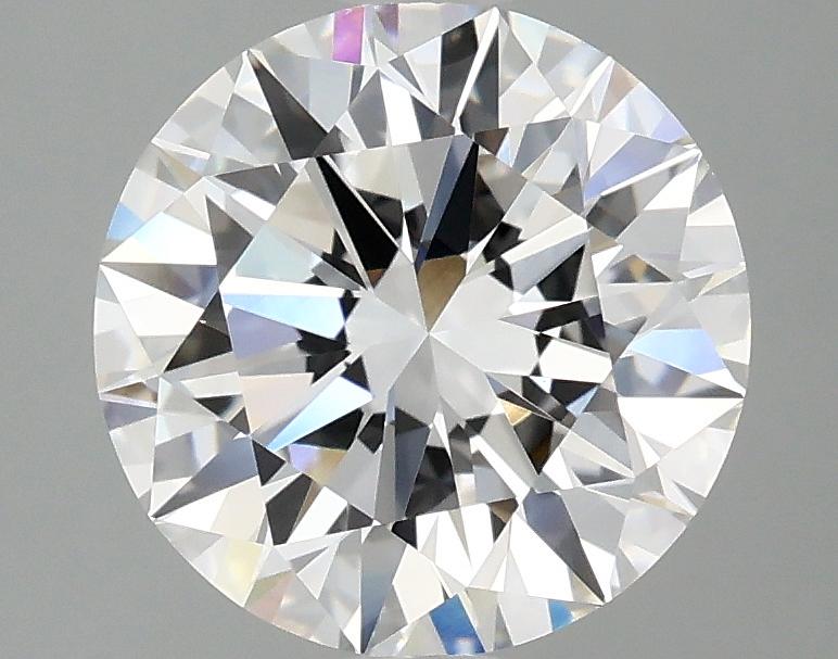 2.55 Carat Round Shaped Ideal Cut VVS2 IGI Certified Lab Grown Diamond