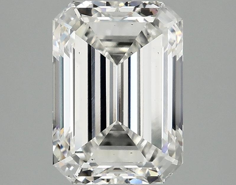 2.55 Carat Emerald Shaped Ideal Cut VS2 IGI Certified Lab Grown Diamond