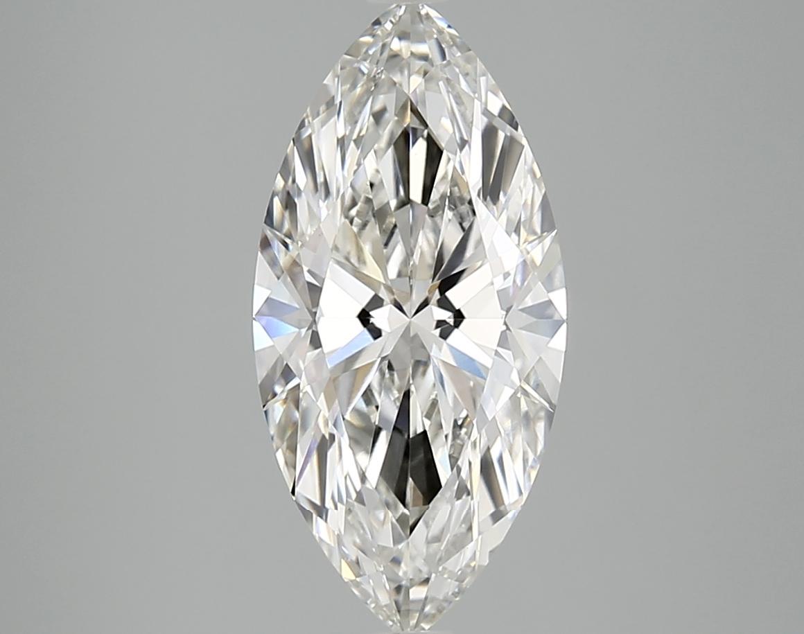 2.91 Carat Marquise Shaped Excellent Cut VVS2 IGI Certified Lab Grown Diamond