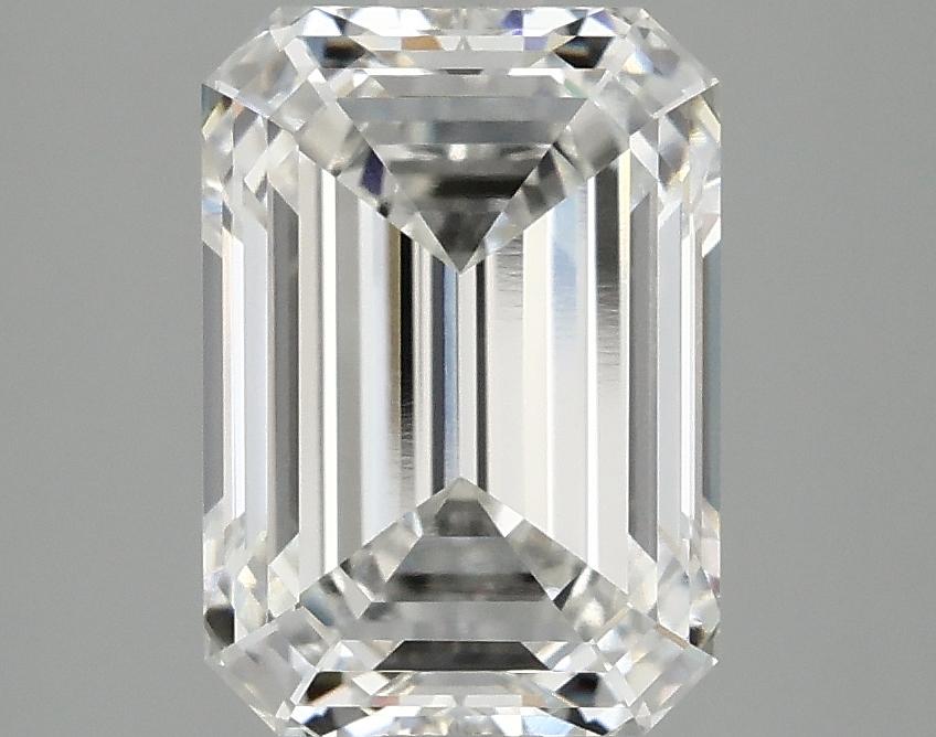 3.1 Carat Emerald Shaped Ideal Cut VVS2 IGI Certified Lab Grown Diamond
