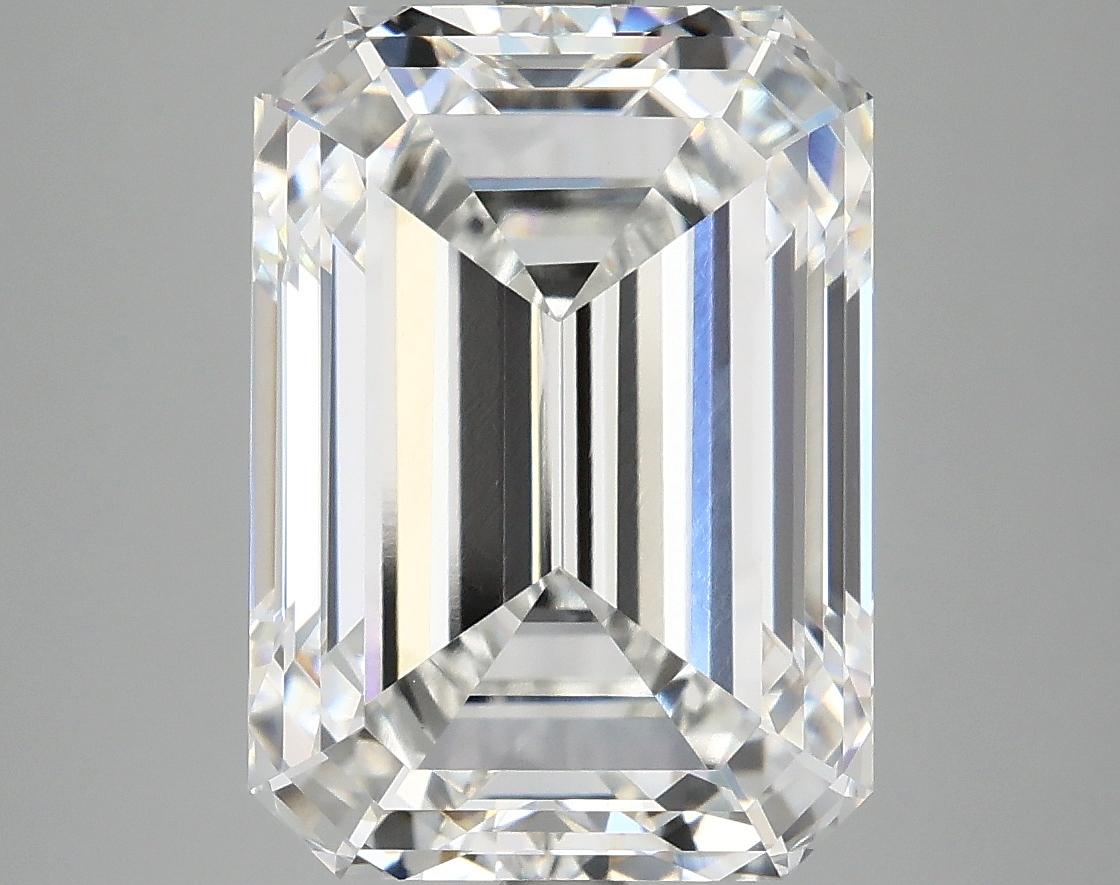 7.54 Carat Emerald Shaped Ideal Cut VVS2 IGI Certified Lab Grown Diamond