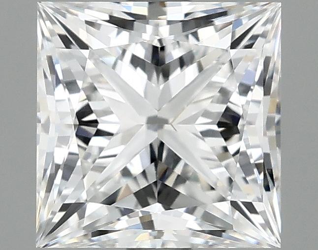 2.09 Carat Princess Shaped Ideal Cut VS1 IGI Certified Lab Grown Diamond