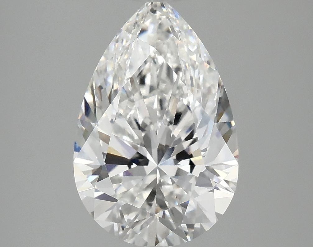 3.02 Carat Pear Shaped Excellent Cut VS1 IGI Certified Lab Grown Diamond