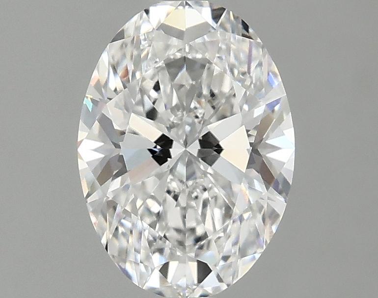 1.5 Carat Oval Shaped Ideal Cut VVS2 IGI Certified Lab Grown Diamond