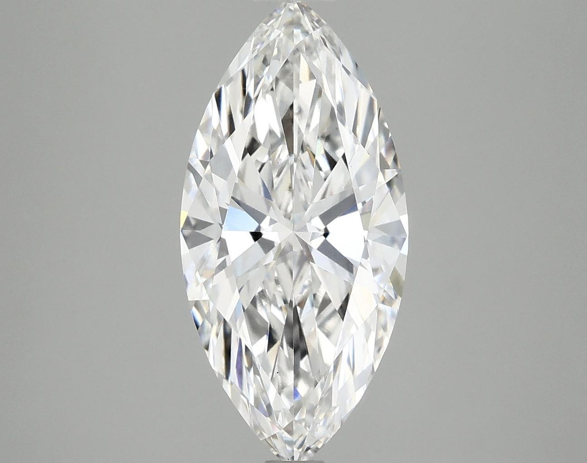 2.97 Carat Marquise Shaped Excellent Cut VS1 IGI Certified Lab Grown Diamond