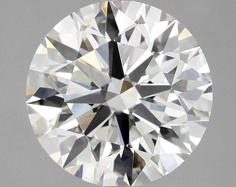 3.03 Carat Round Shaped Ideal Cut VVS2 IGI Certified Lab Grown Diamond