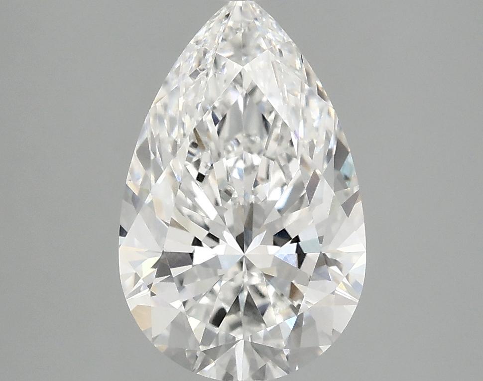 2.44 Carat Pear Shaped Ideal Cut VVS2 IGI Certified Lab Grown Diamond