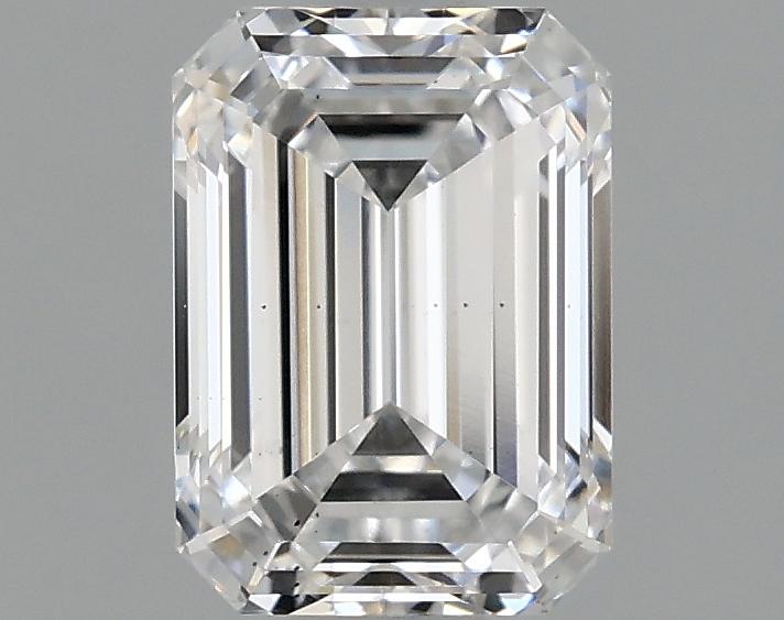0.97 Carat Emerald Shaped Excellent Cut VS2 IGI Certified Lab Grown Diamond