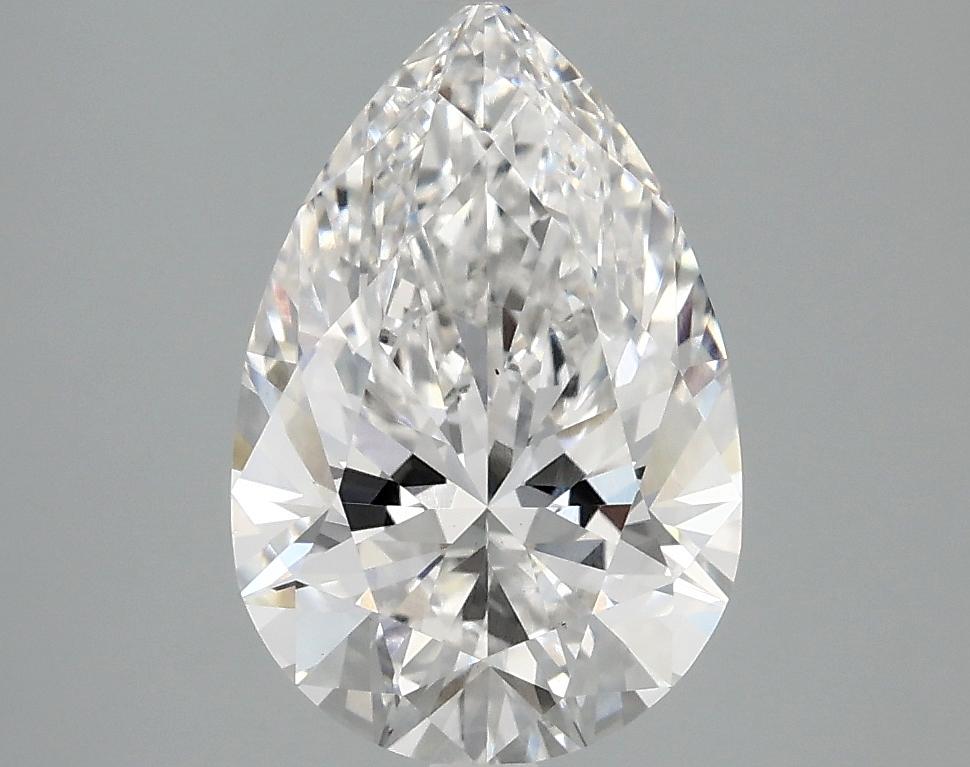 2.5 Carat Pear Shaped Excellent Cut VS1 IGI Certified Lab Grown Diamond