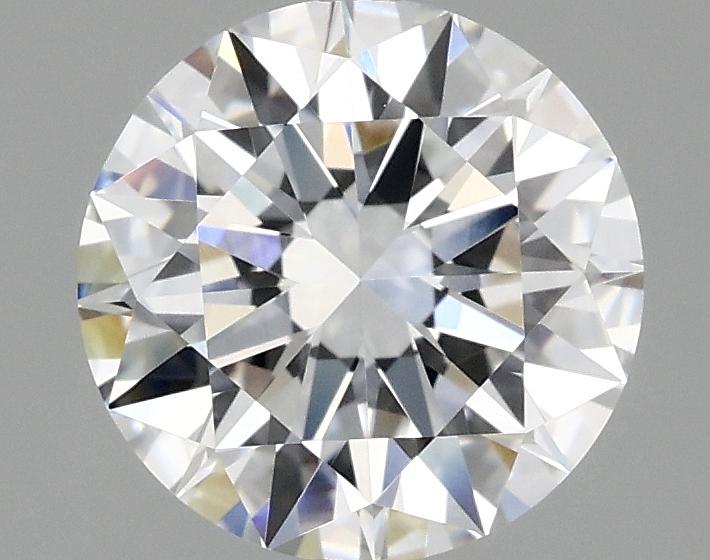 2.03 Carat Round Shaped Ideal Cut VVS2 IGI Certified Lab Grown Diamond