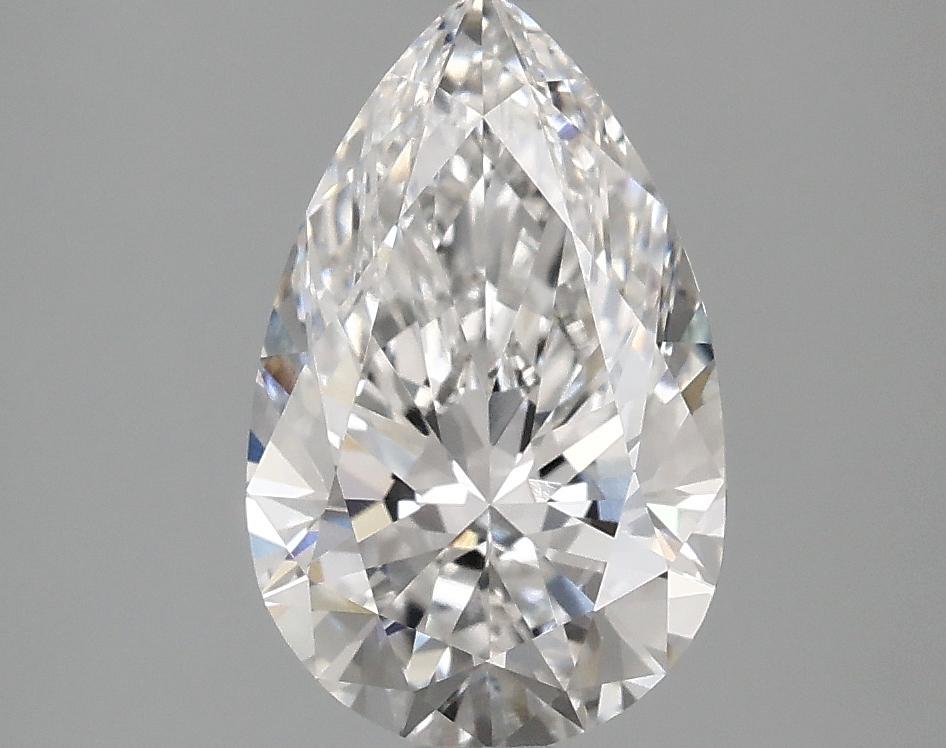 1.87 Carat Pear Shaped Ideal Cut VVS2 IGI Certified Lab Grown Diamond