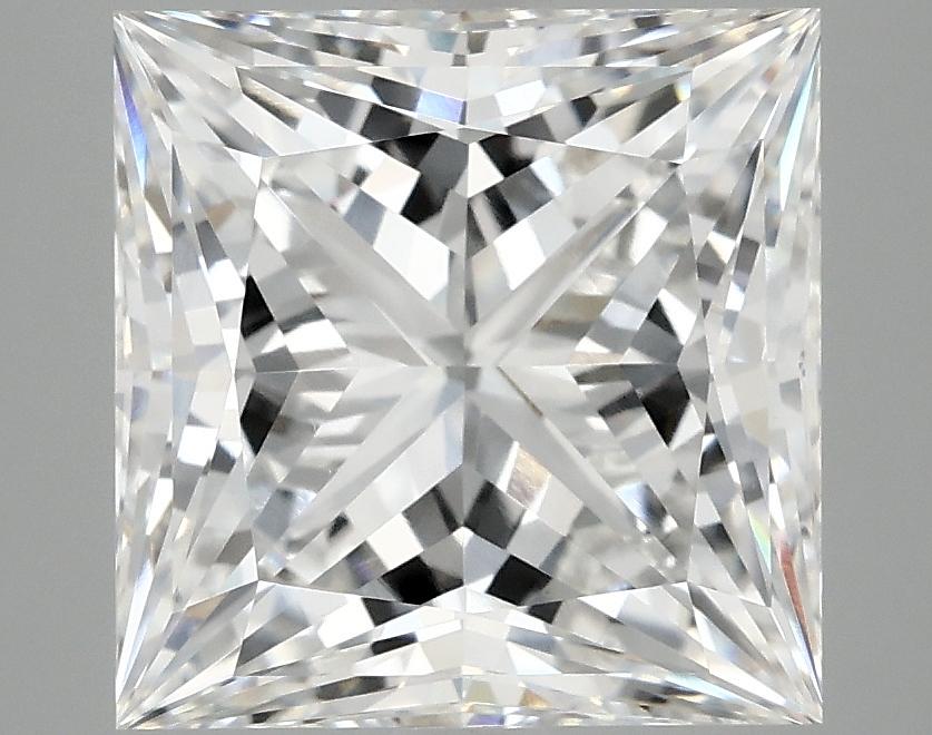 5.07 Carat Princess Shaped Ideal Cut VS1 IGI Certified Lab Grown Diamond