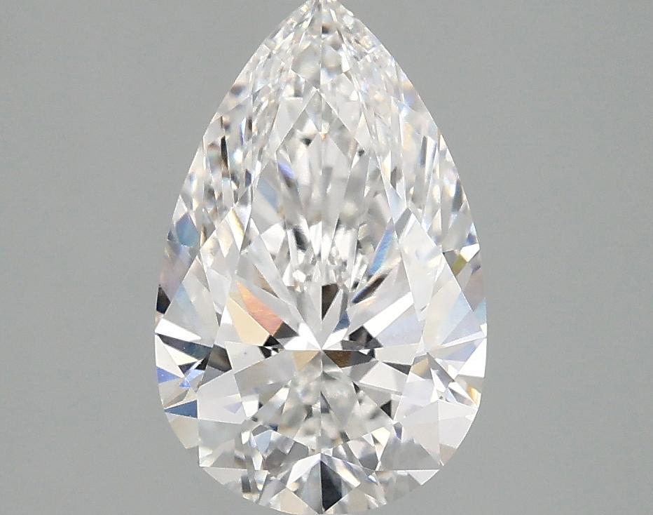 2.07 Carat Pear Shaped Ideal Cut VVS2 IGI Certified Lab Grown Diamond