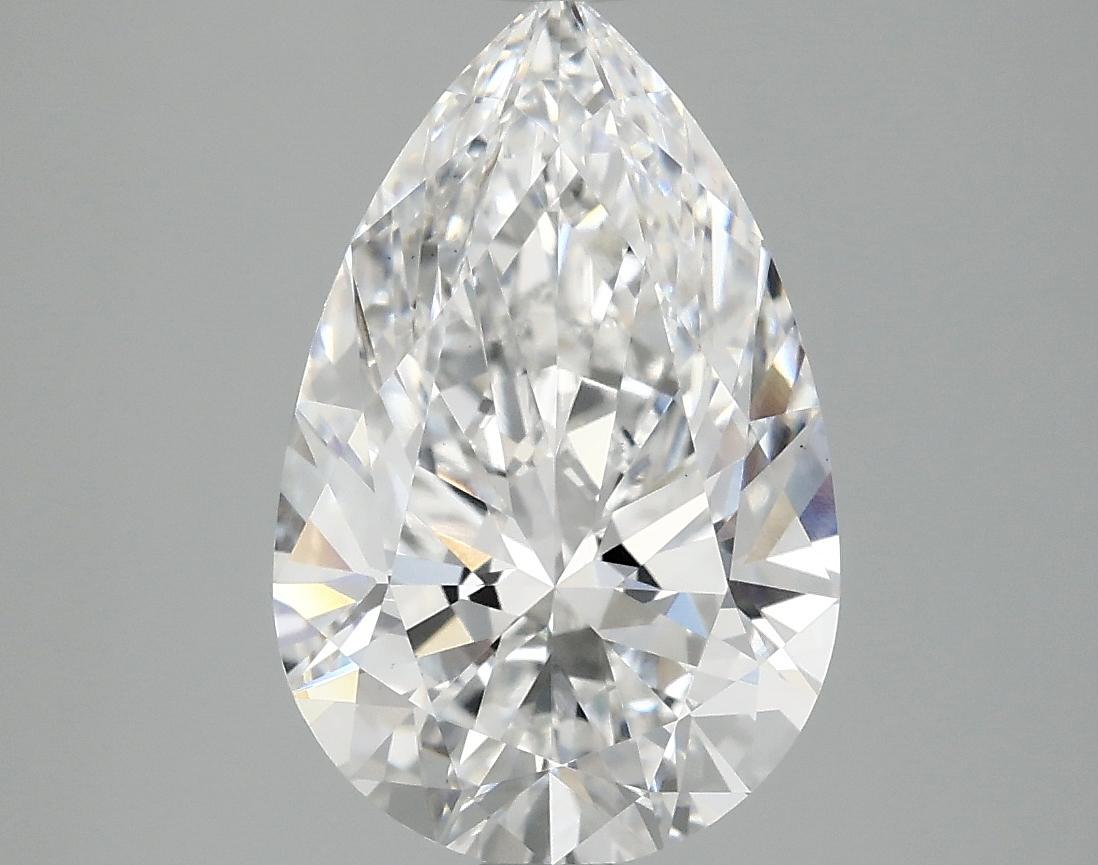 3.09 Carat Pear Shaped Ideal Cut VS1 IGI Certified Lab Grown Diamond