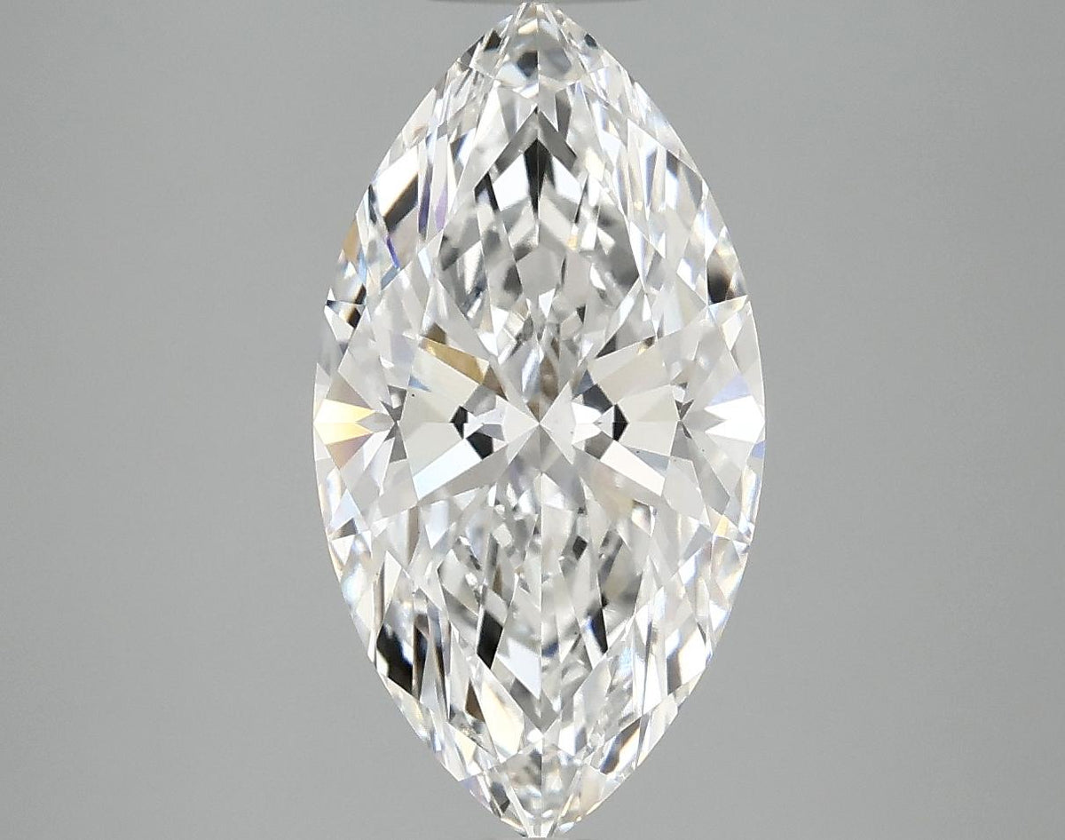 3.04 Carat Marquise Shaped Excellent Cut VS1 IGI Certified Lab Grown Diamond
