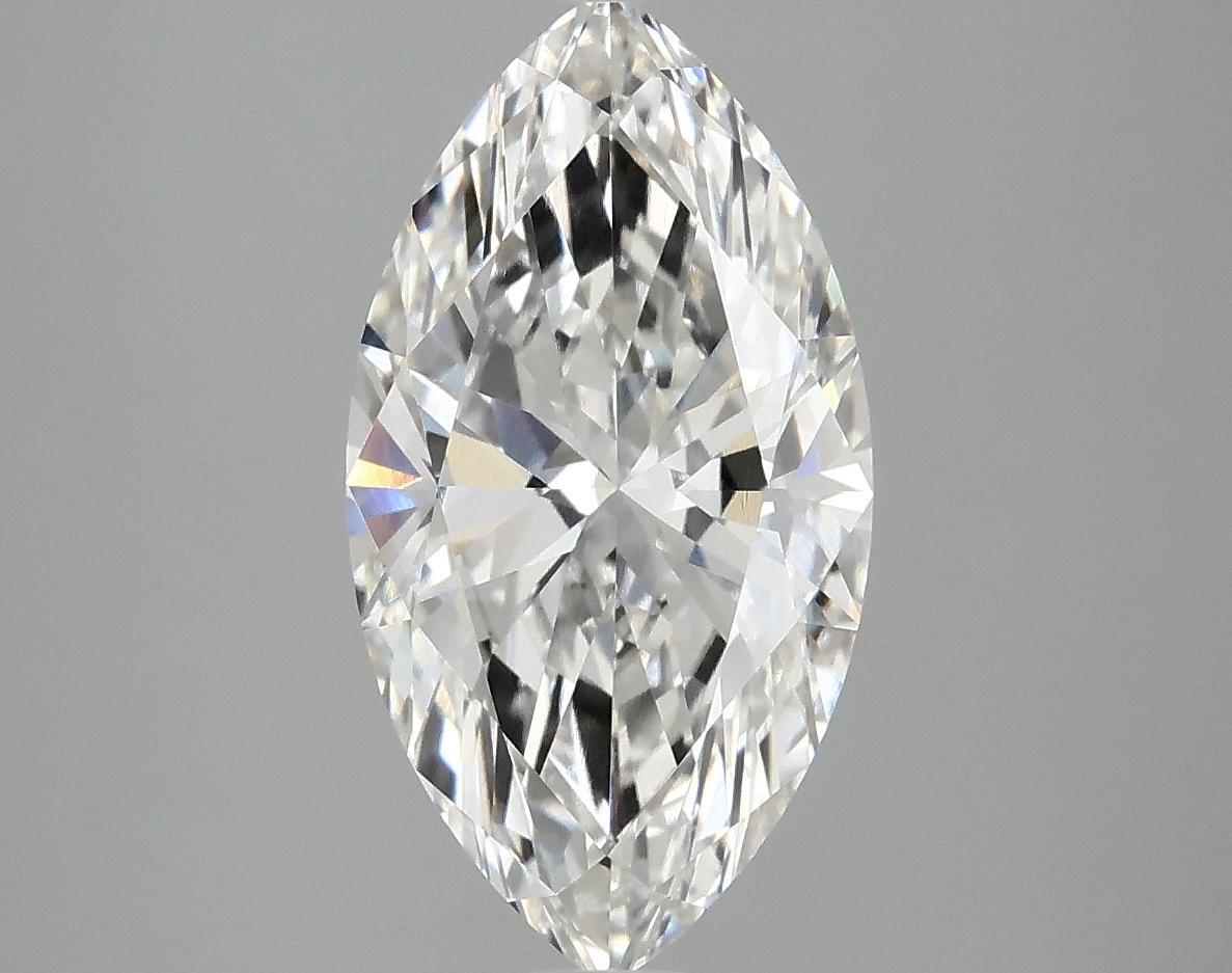 3.01 Carat Marquise Shaped Excellent Cut VVS2 IGI Certified Lab Grown Diamond