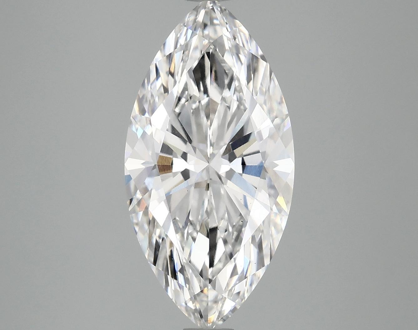 3.72 Carat Marquise Shaped Ideal Cut VS2 IGI Certified Lab Grown Diamond