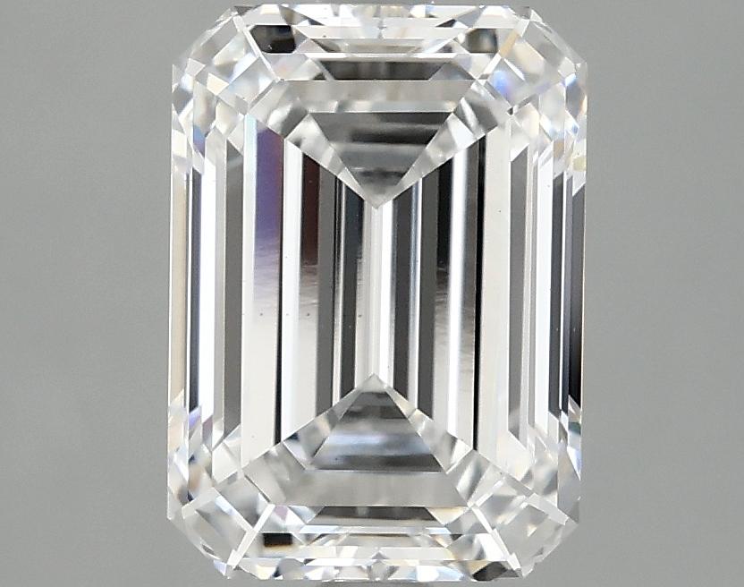 3.02 Carat Emerald Shaped Excellent Cut VS2 IGI Certified Lab Grown Diamond